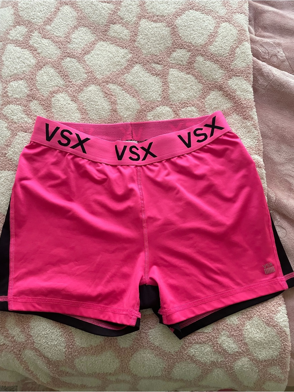 VSX Neon Pink Athletic Performance Shorts